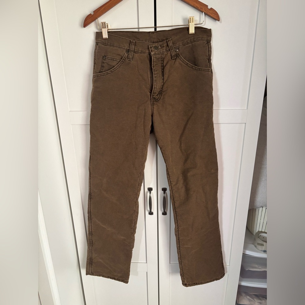 Wrangler Rugged Wear Men’s Woodland Thermal Jean